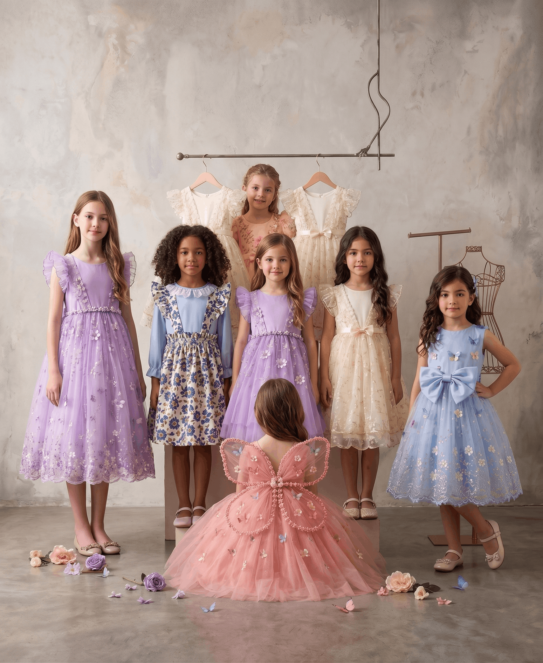 Vestido de niña de la línea Genesis Kids